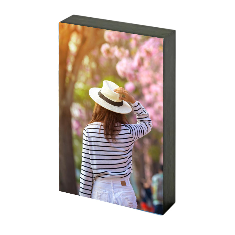Photo block frame with a black edge. Fast delivery n Ireland.