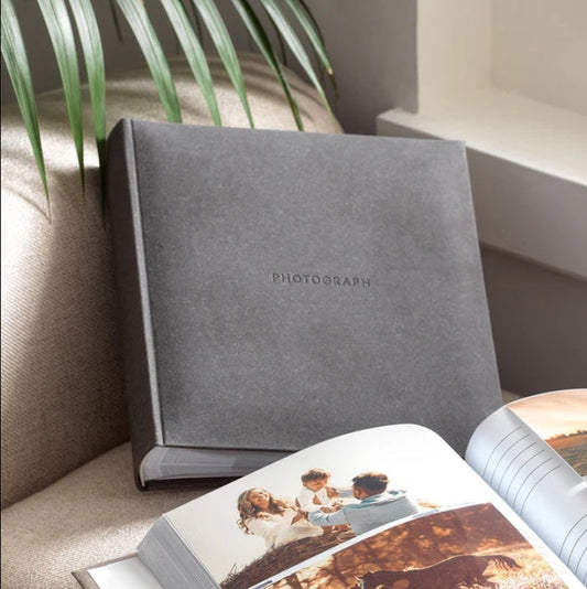 vintage and retro photo album books
