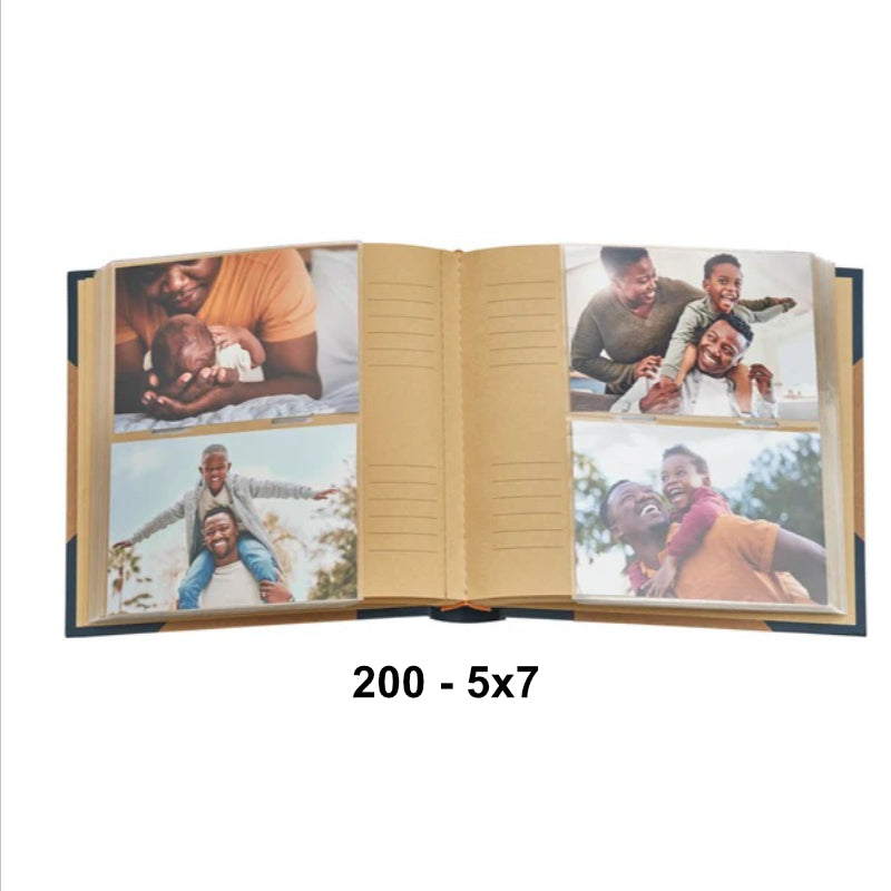 Personalized 5x7 photo album for cherished photos. Personalised photo albums Ireland.