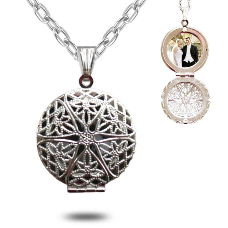 Locket and photo necklace for a perfect personalized gift. Hand made in Ireland with fast delivery.