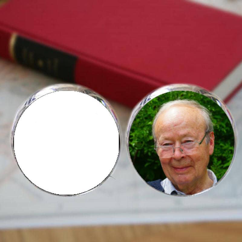 custom made cufflinks with photo and text