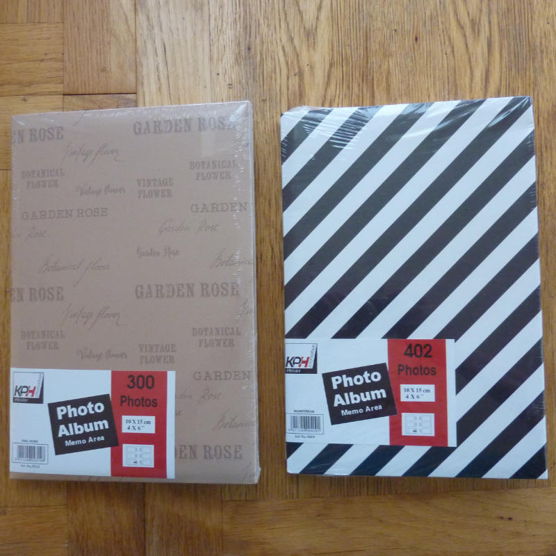 between the two photos albums, they will hold a total of 702 photos at bargine price
