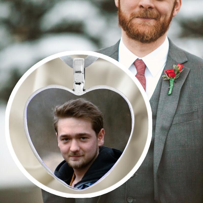 Groom's memorial pin nearby me in Ireland.