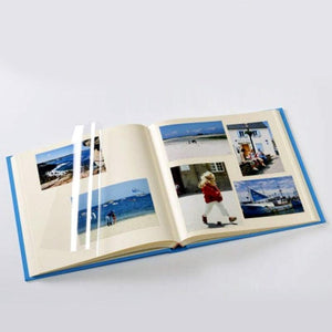 self adhesive pages in a photo album
