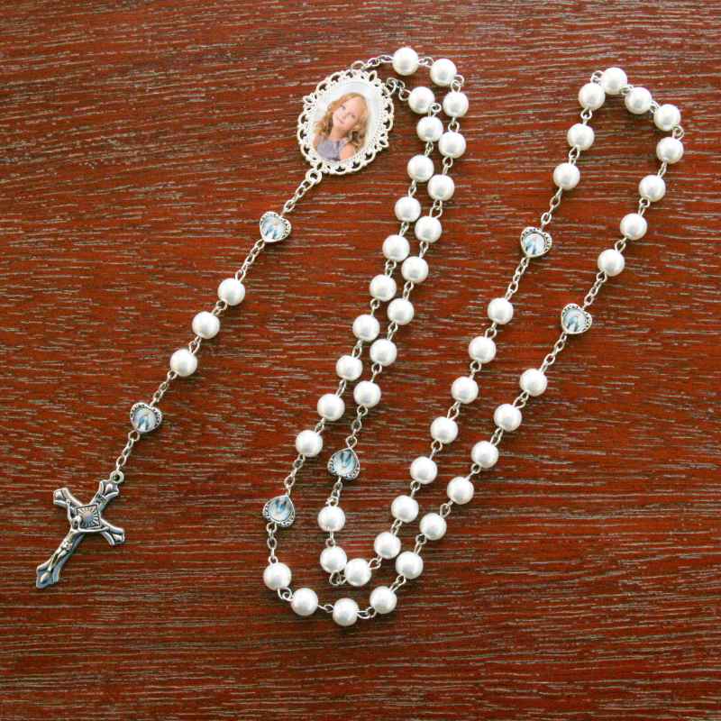Rosary Beads With A Photo