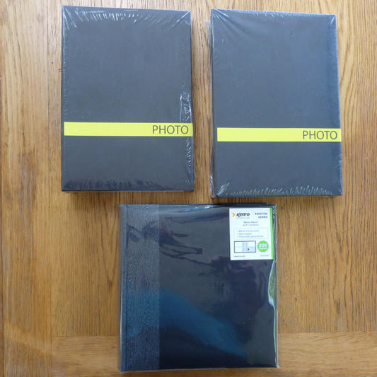 Shop Soiled Photo Albums - Set of 3 - Clearance - Bargin Price