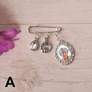 picture charms for wedding bouquets