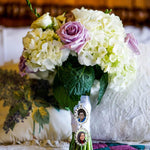 bridal charm with two photos