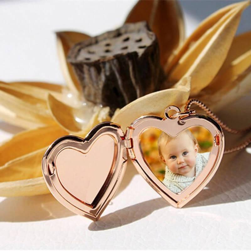 Small Photo Locket Fit A Photo Into Your Own Locket – Photome.ie