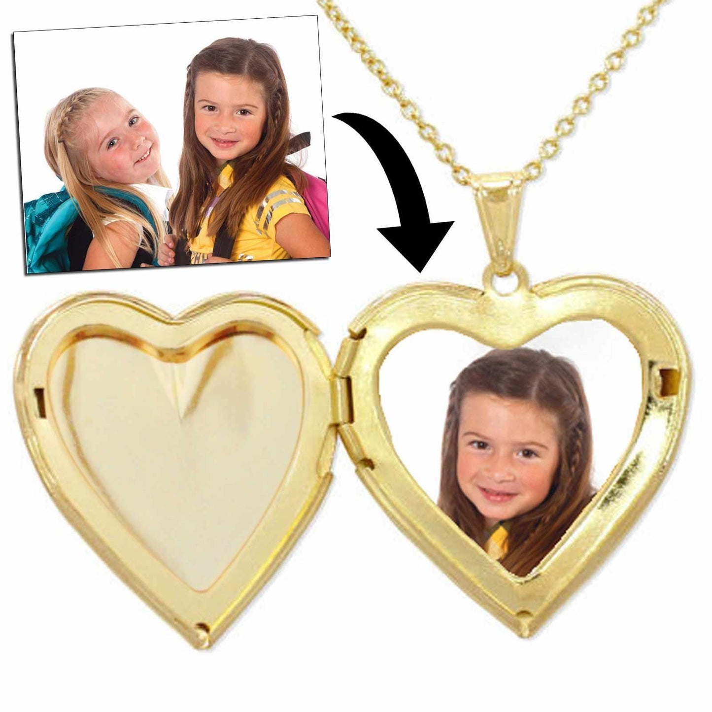 Small photo print sizes that will fit your locket, made in Ireand.