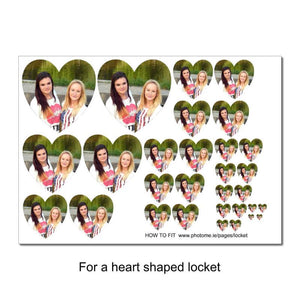 photo for heart shaped locket