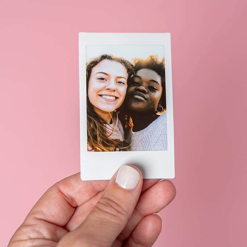 Keep your instax mini photos in a photo album book.