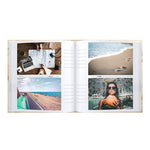 write in memo space beside photos