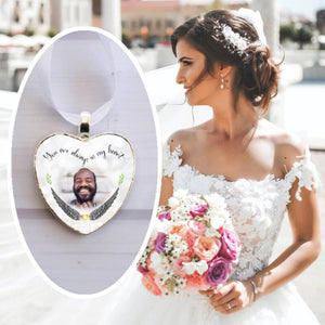 you are always in my heart wedding charm