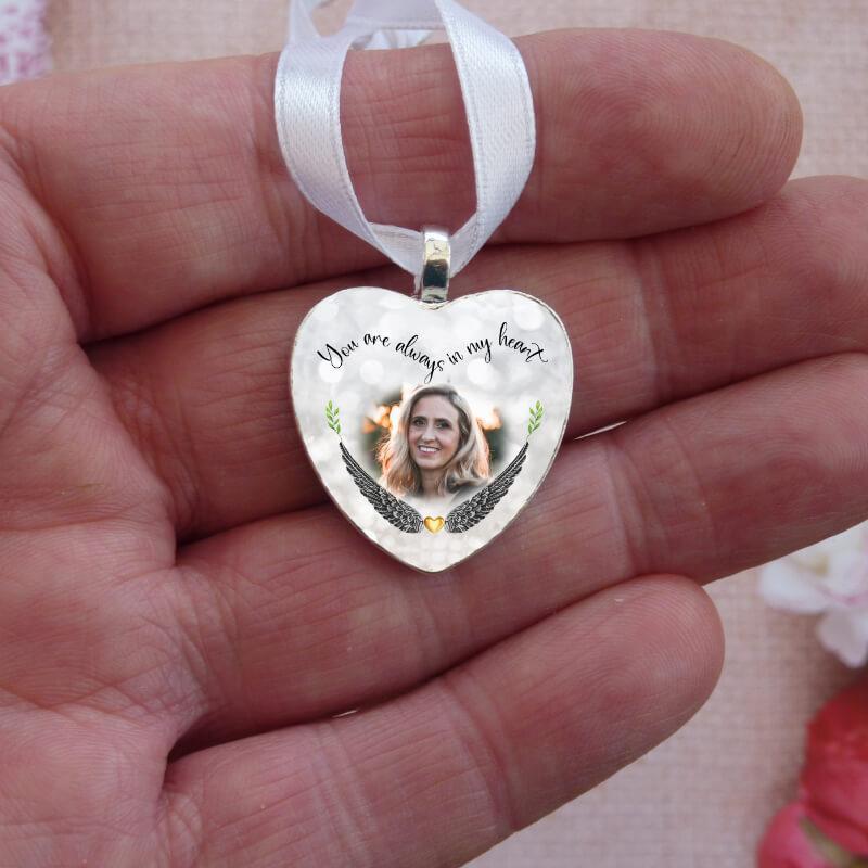 A loved one remembered in a wedding charm for your bridal bouquet.